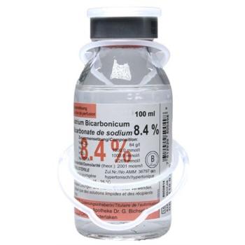 Sodium Bicarbonicum Bichsel 8.4% without cutlery bottle 100 ml