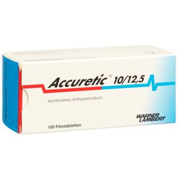 Accuretic Filmtablet 10/12.5mg 100 pcs