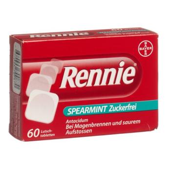 Rennie Spearmint Lozenges 60 pcs