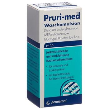 Pruri-med antipruritic and moisturizing skin wash emulsion p