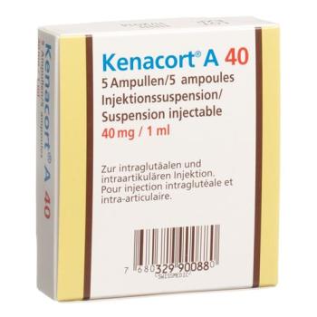 Kenacort-A 40 Inj Susp 40mg/ml 5amp 1ml