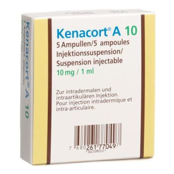 Kenacort-A 10 Inj Susp 10mg/ml 5amp 1ml