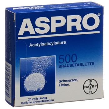 Aspro Brausetable 500 mg 20 pcs