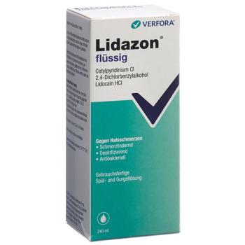 Lidazon gargle solution Fl 240 ml