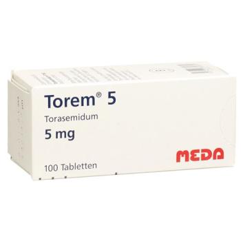 Torem Tabl 5 mg 100 pcs