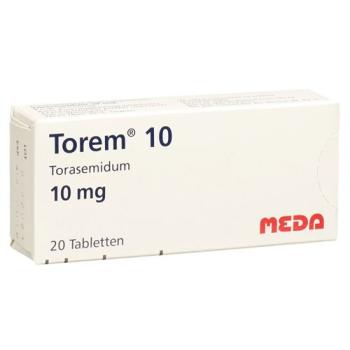 Torem Tabl 10 mg 20 pcs