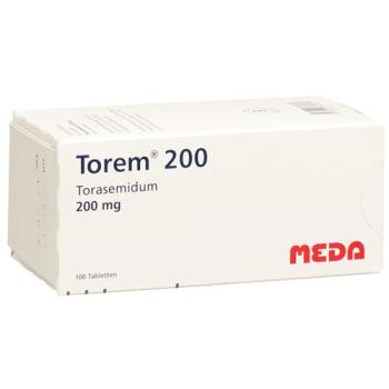 Torem Tabl 200 mg 100 pcs