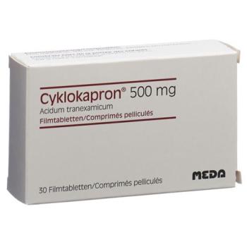 Cyklokapron Filmtablet 500 mg 30 pcs