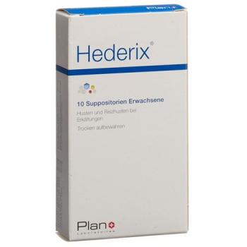 Hederix Erwachsene 10 Zaepfchen