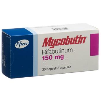 Mycobutin caps 150 mg 30 pcs