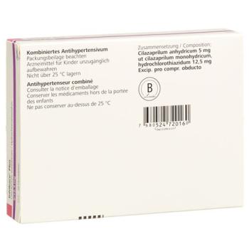 Inhibace Plus film tablets 5/12.5 mg 28 pcs