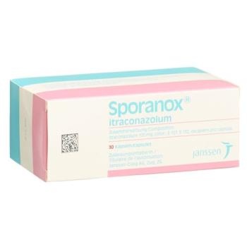 Sporanox caps 100 mg 30 pcs