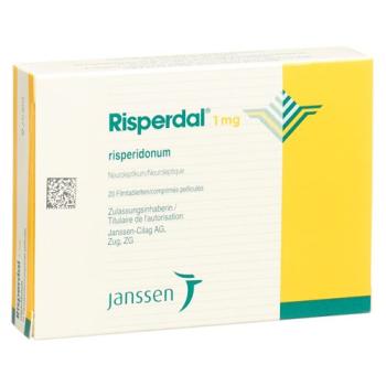 Risperdal Filmtablet 1 mg 20 pcs