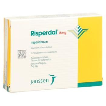 Risperdal Filmtablet 2 mg 20 pcs
