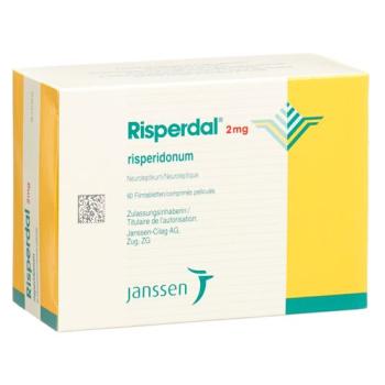 Risperdal Filmtablet 2 mg 60 pcs