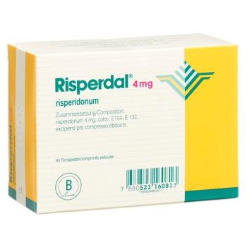 Risperdal 4 mg 20 filmtablets