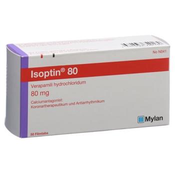 Isoptin Filmtablet 80 mg 50 pcs