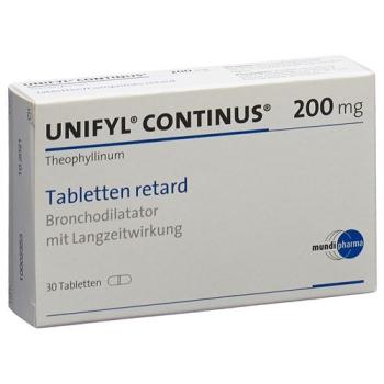Unifyl Continus Ret Tabl 200 mg 30 pcs