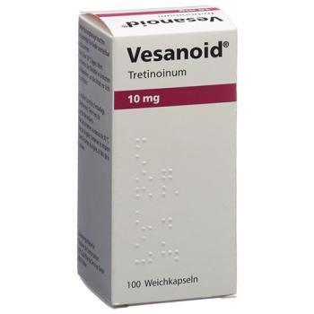 Vesanoid Kaps 10 mg bottle 100 pcs