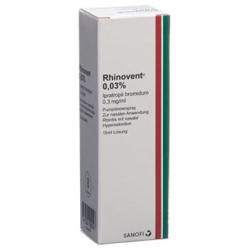 Rhinovent Nasal Spray 0.03% 15ml