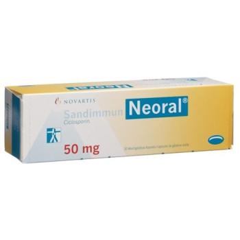 Sandimmun Neoral Kaps 50 mg 50 pcs