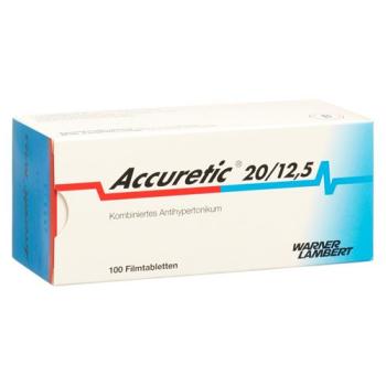 Accuretic 20/12.5 mg 100 Filmtabletten