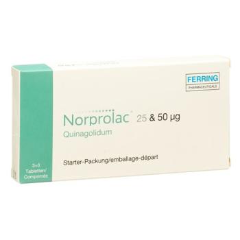 Norprolac tablets 25 mcg/50 mcg 3 + 3