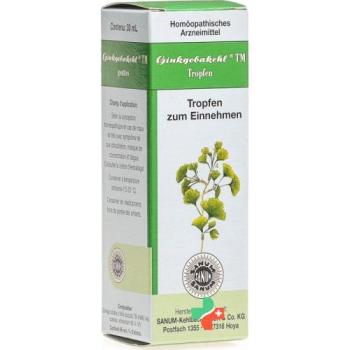 Ginkgobakehl Drops Bottle 30 ml