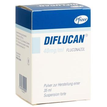Diflucan forte Plv 40 mg/ml for the preparation of a suspension Fl
