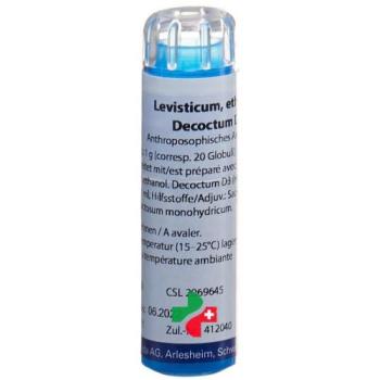 Weleda Levisticum ethanol. Decoctum Glob D3 4g