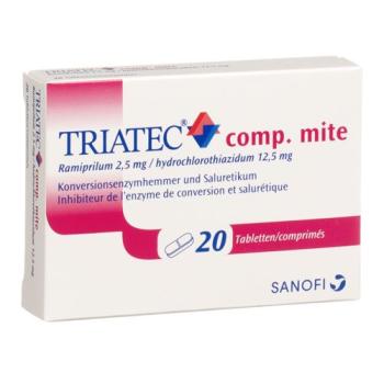 Triatec comp. mite Tabl 2.5/12.5 mg 20 pcs