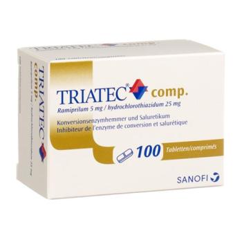 Triatec comp. Tabl 5/25 mg 100 pcs
