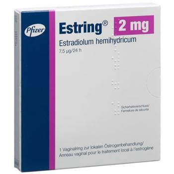 Estring Vag Ring with depot estrogen