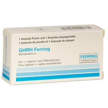 GHRH Ferring Dry Sub 50 mcg with Solvents Amp