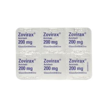 Zovirax Filmtablet 200 mg 25 pcs