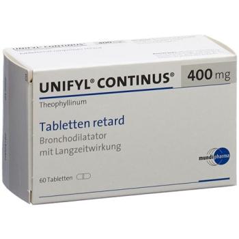 Unifyl Continus Ret Tabl 400 mg 60 pcs