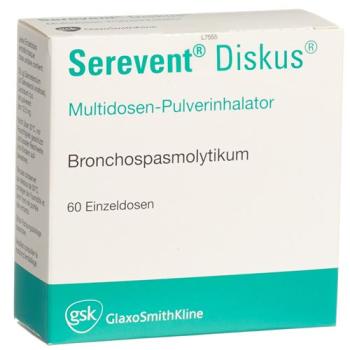 Serevent Diskus Multidos Inh Plv 50 mcg 60 Dos