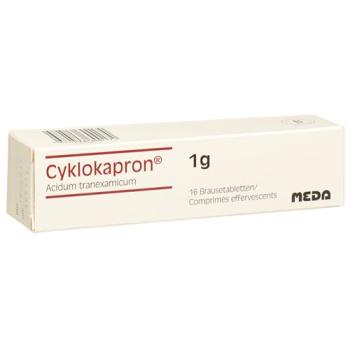 Cyklokapron effervescent tablets 1 g 16 pcs