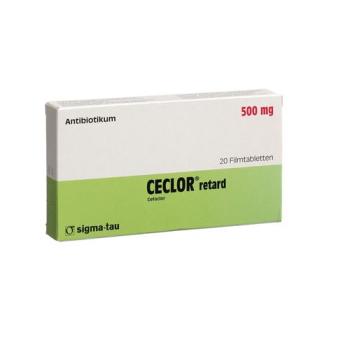 Ceclor retard Ret Filmtabl 500 mg 20 pcs