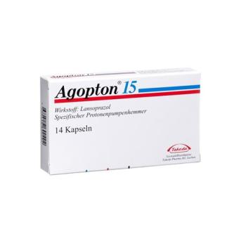 Agopton Kaps 15 mg 28 pcs