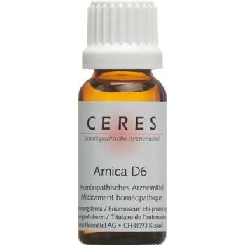 Ceres Arnica D 6 Dilution Bottle 20 ml
