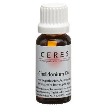 Ceres Chelidonium D 4 Dilution Fl 20 ml