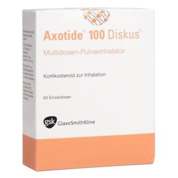 Axotide Diskus Multidoses 100 mcg 60 doses