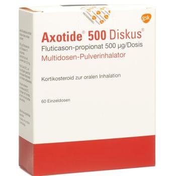 Axotide Diskus Multidoses 500 mcg 60 doses