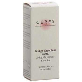 Ceres Ginkgo dryopteris comp. drops 20 ml
