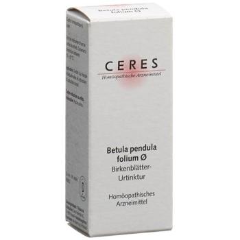 Ceres Betula pendula folium mother tint bottle 20 ml