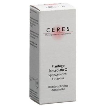 Ceres Plantago lanceolata mother tint bottle 20 ml