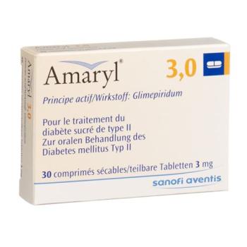 Amaryl Tabl 3 mg 30 pcs