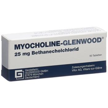 Myocholine-Glenwood Tabl 25 mg 50 pcs