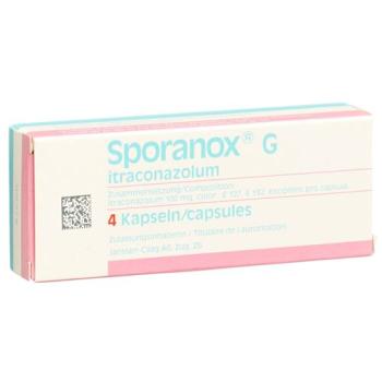 Sporanox G caps 4 pcs